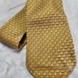 Robert Talbot Studio. Gold with Designs on Gold and Blue.